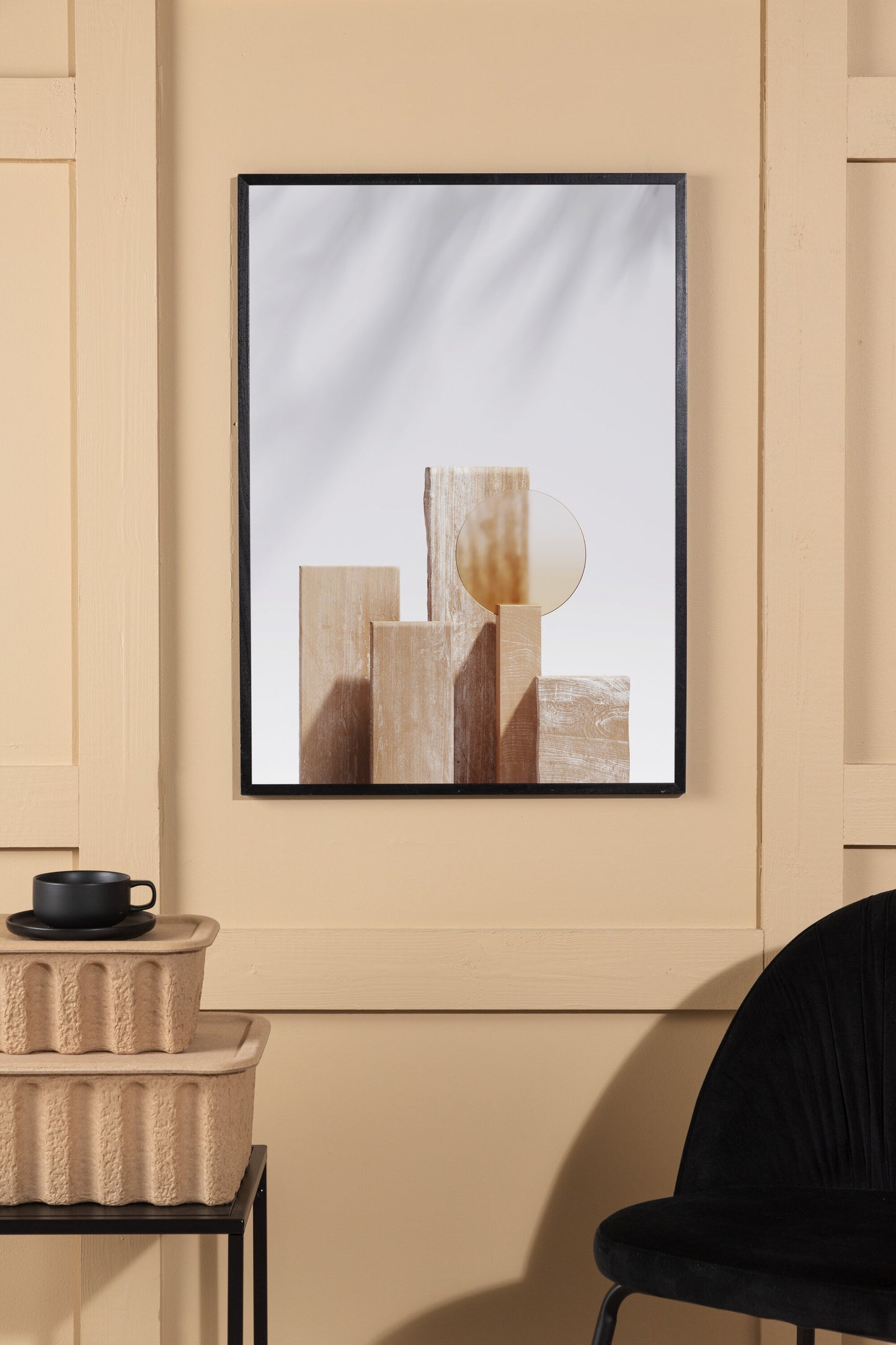 Wooden Blocks Poster Väggdekoration