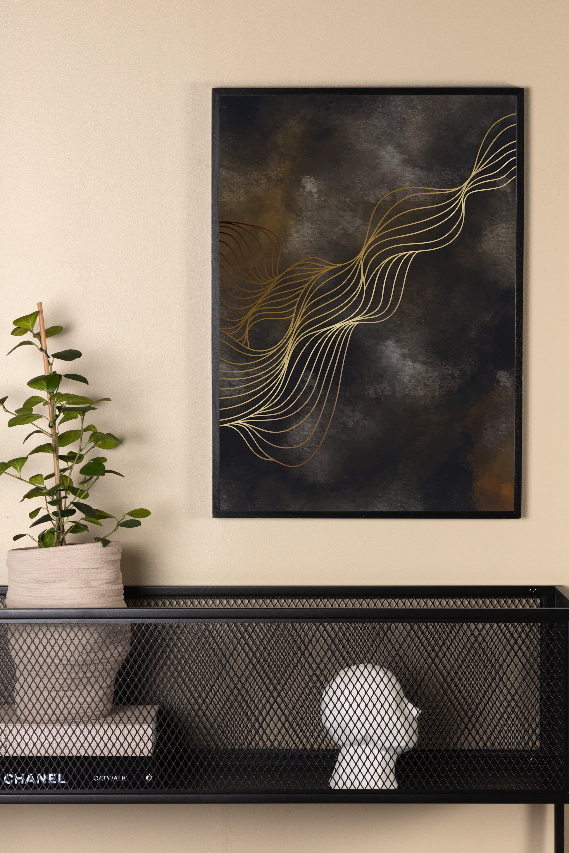 Wave Poster Väggdekoration