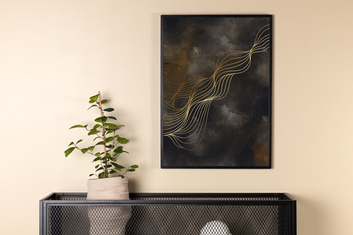Wave Poster Väggdekoration