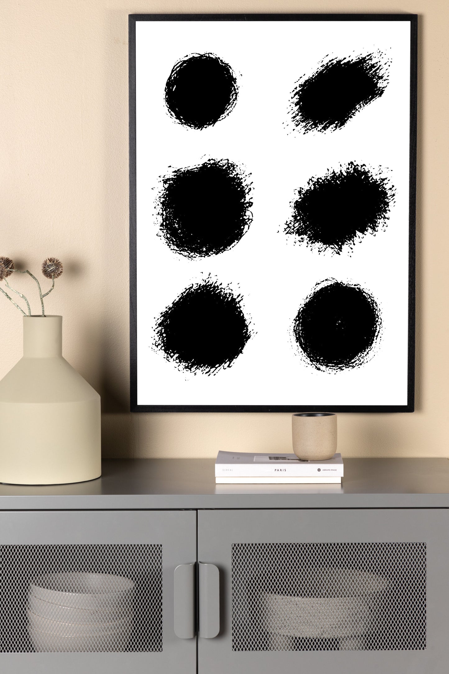 Dots Poster Väggdekoration