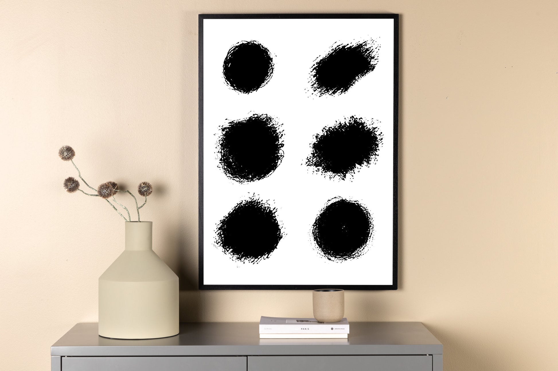 Dots Poster Väggdekoration
