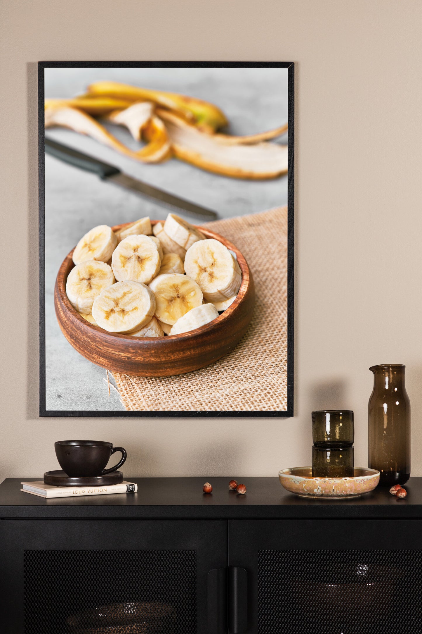 Banana Poster Väggdekoration