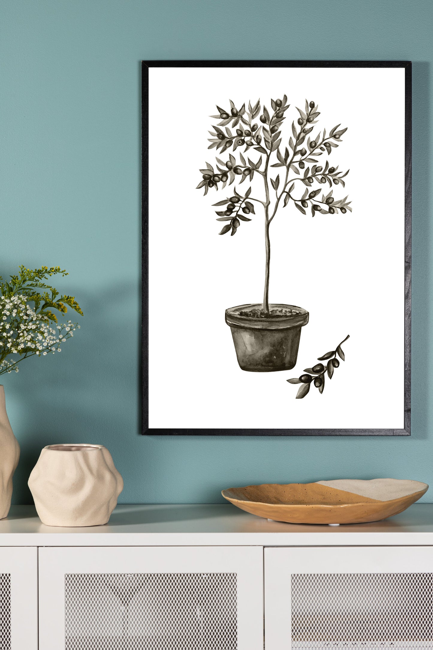 Olive Poster Väggdekoration