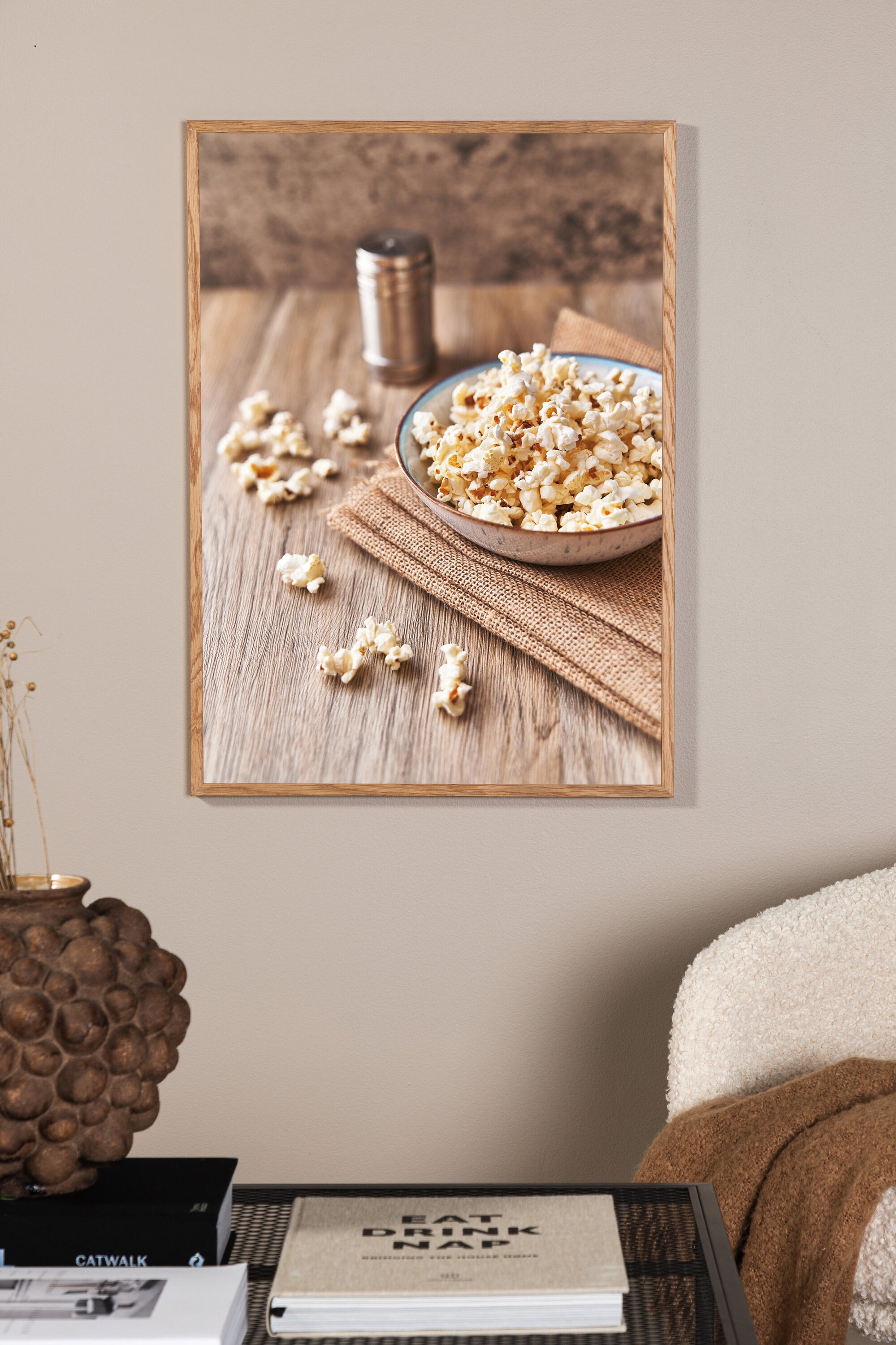 Popcorn Poster Väggdekoration
