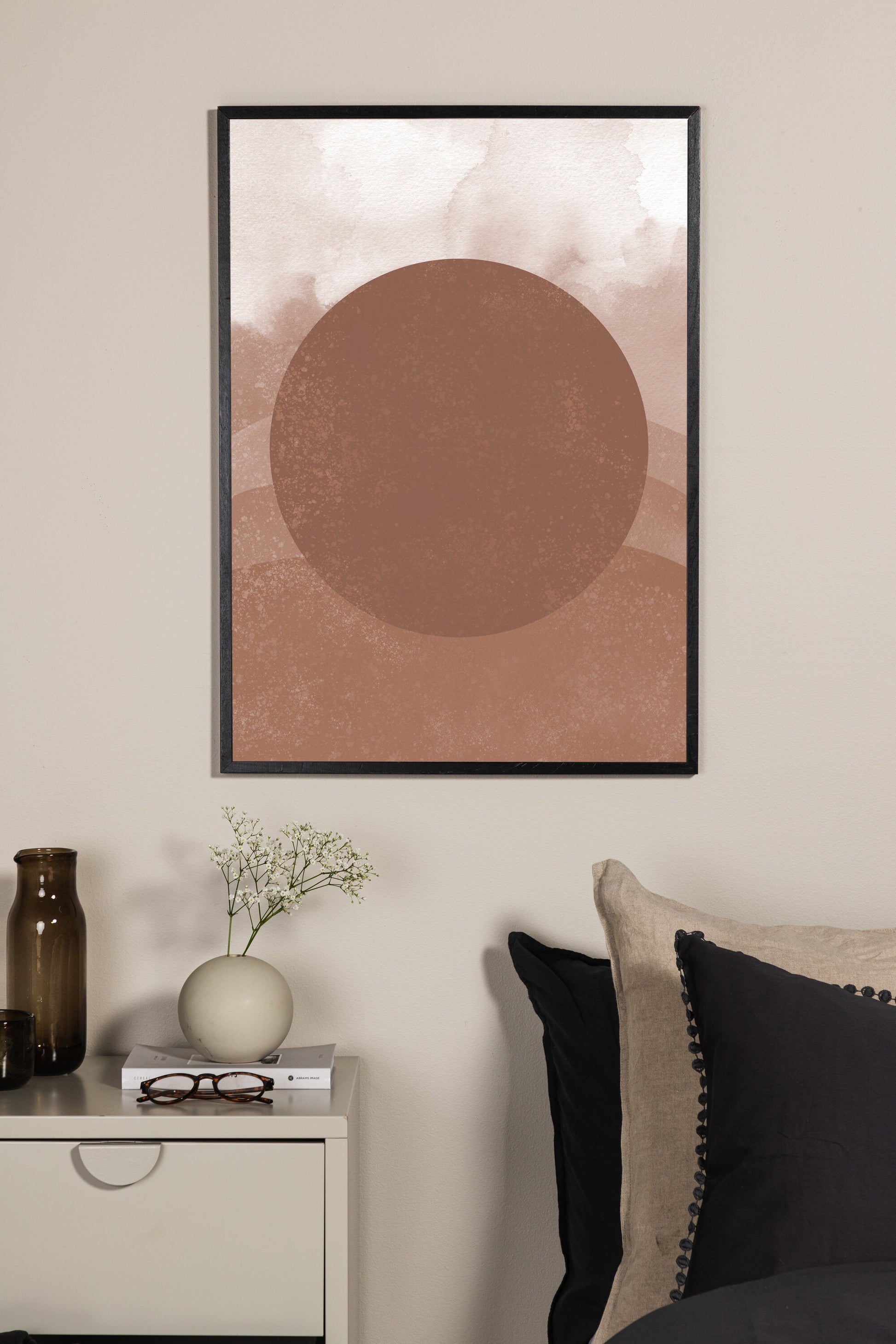 Soft shades Poster Väggdekoration