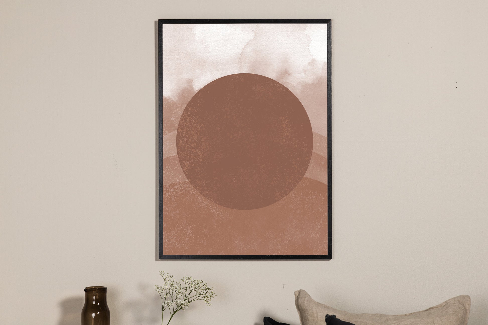 Soft shades Poster Väggdekoration