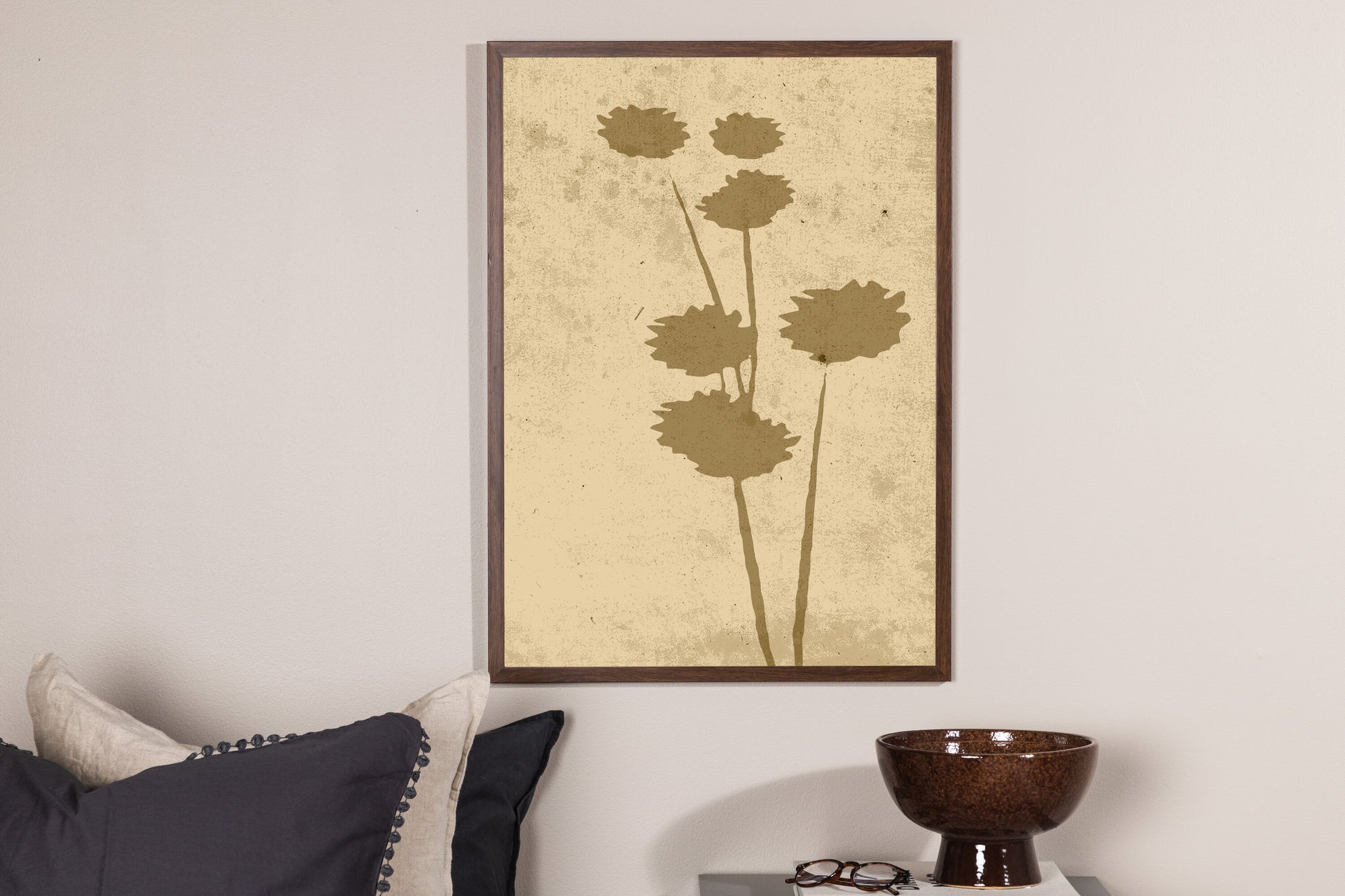 Flower art Poster Väggdekoration