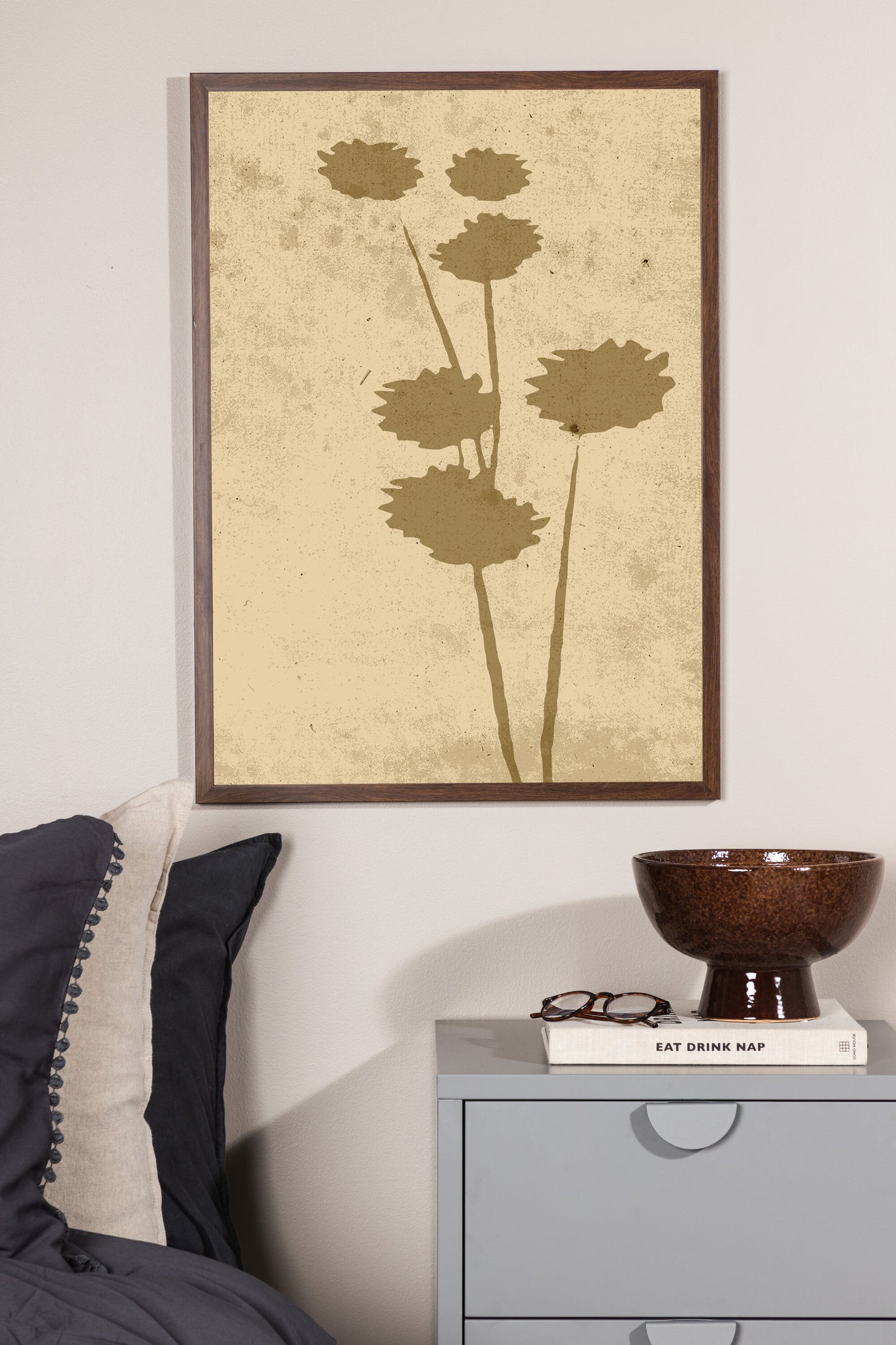 Flower art Poster Väggdekoration