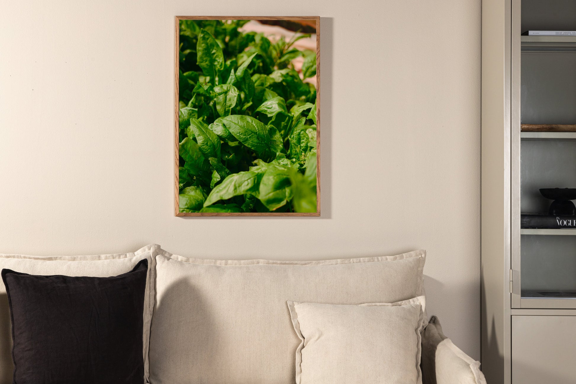 Gree leaf Poster Väggdekoration