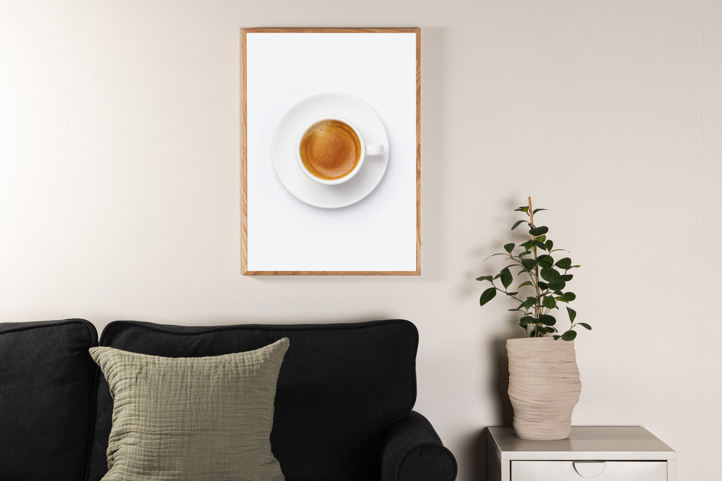 Skimmed coffee Poster Väggdekoration