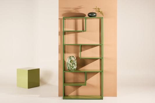 Staal Hylla – 80 x 26 x 164