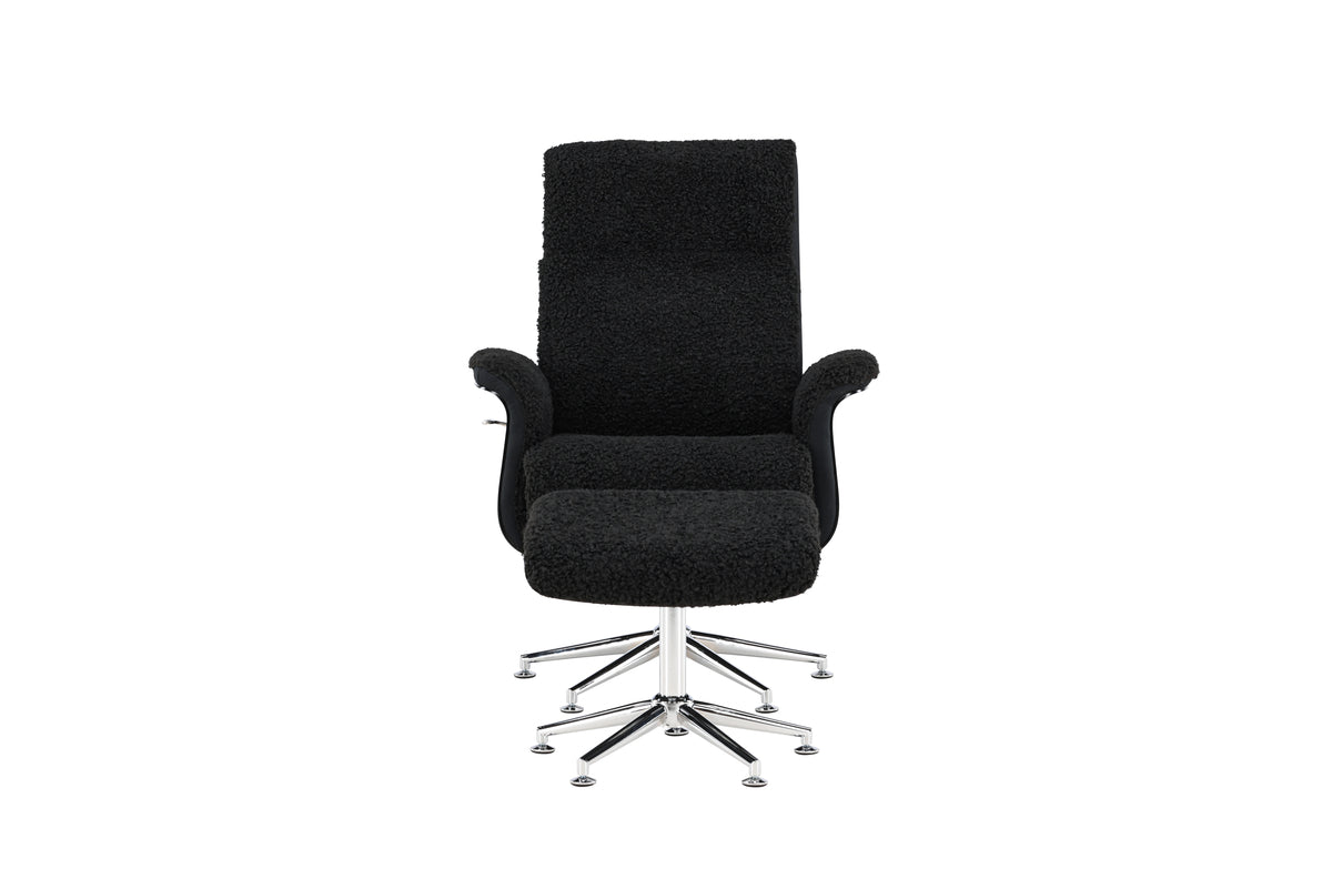 Hagön Lounge Chair - Dark Grey/Black