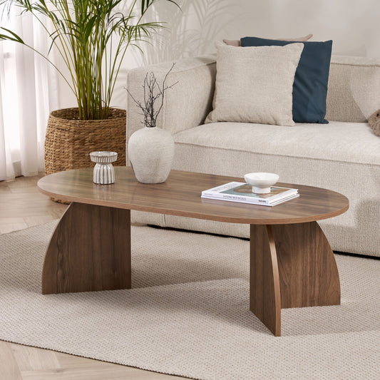 Melina Soffbord 120x60 cm - Venezia Walnut