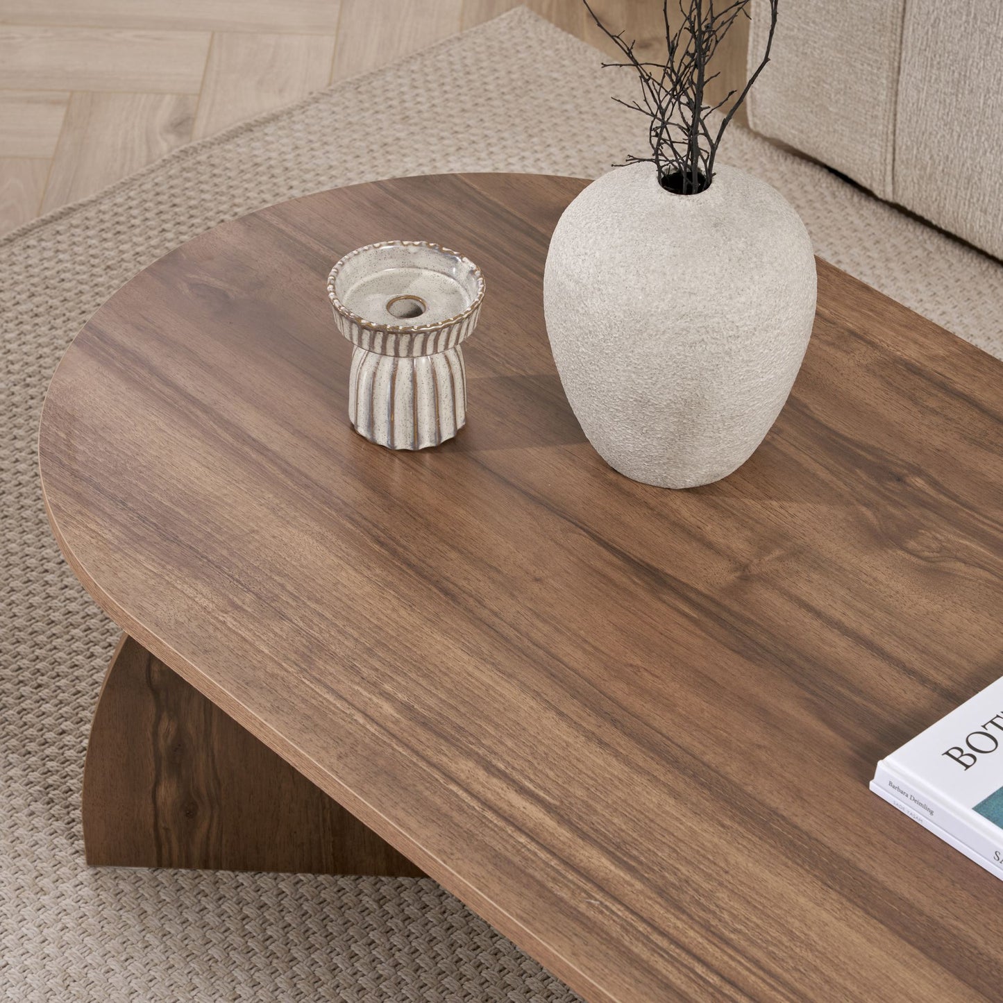 Melina Soffbord 120x60 cm - Venezia Walnut