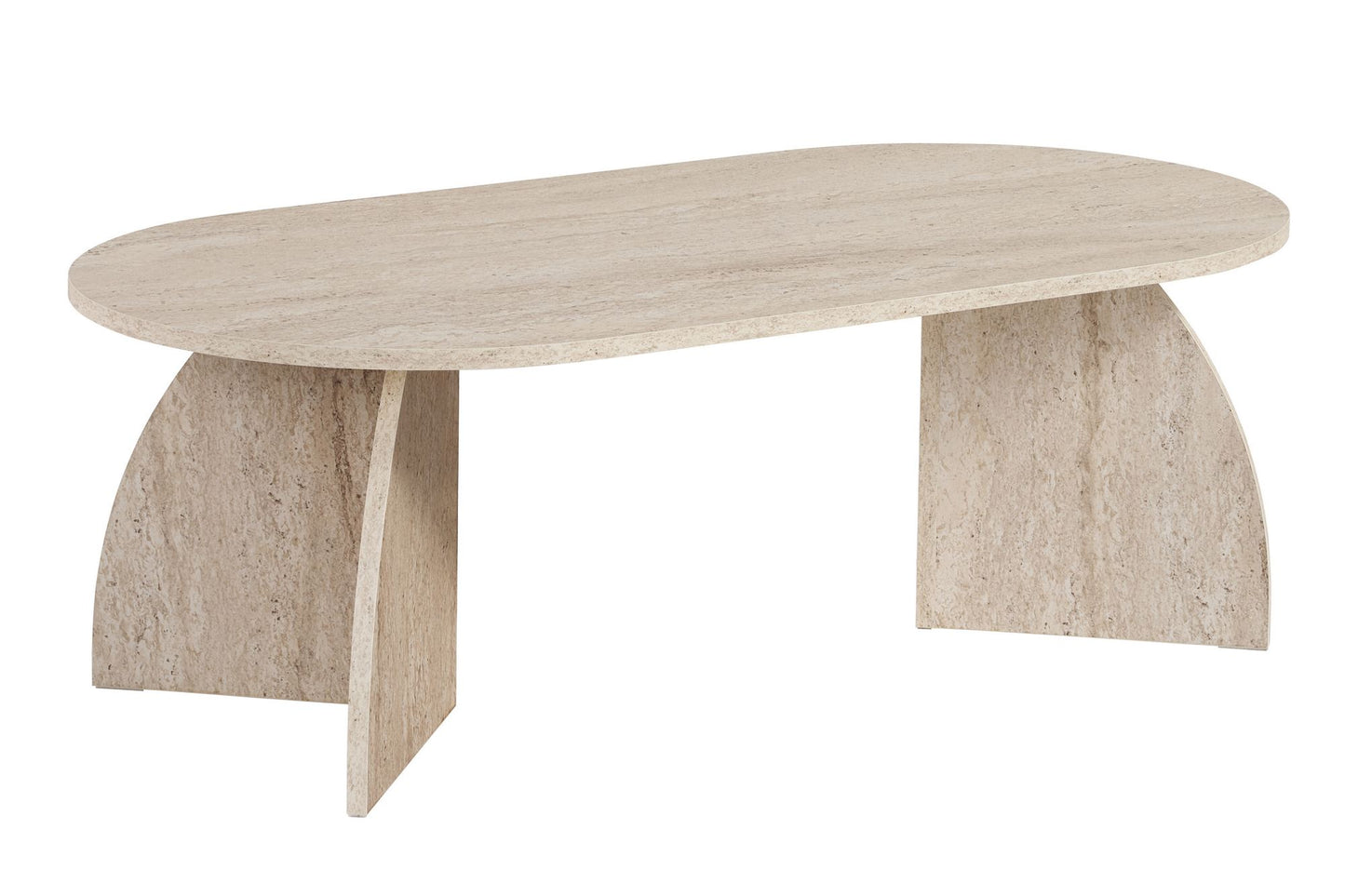 Melina Soffbord 120x60 cm - Travertine