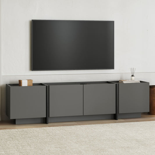 Lowen Tv-bänk - Anthracite, Black