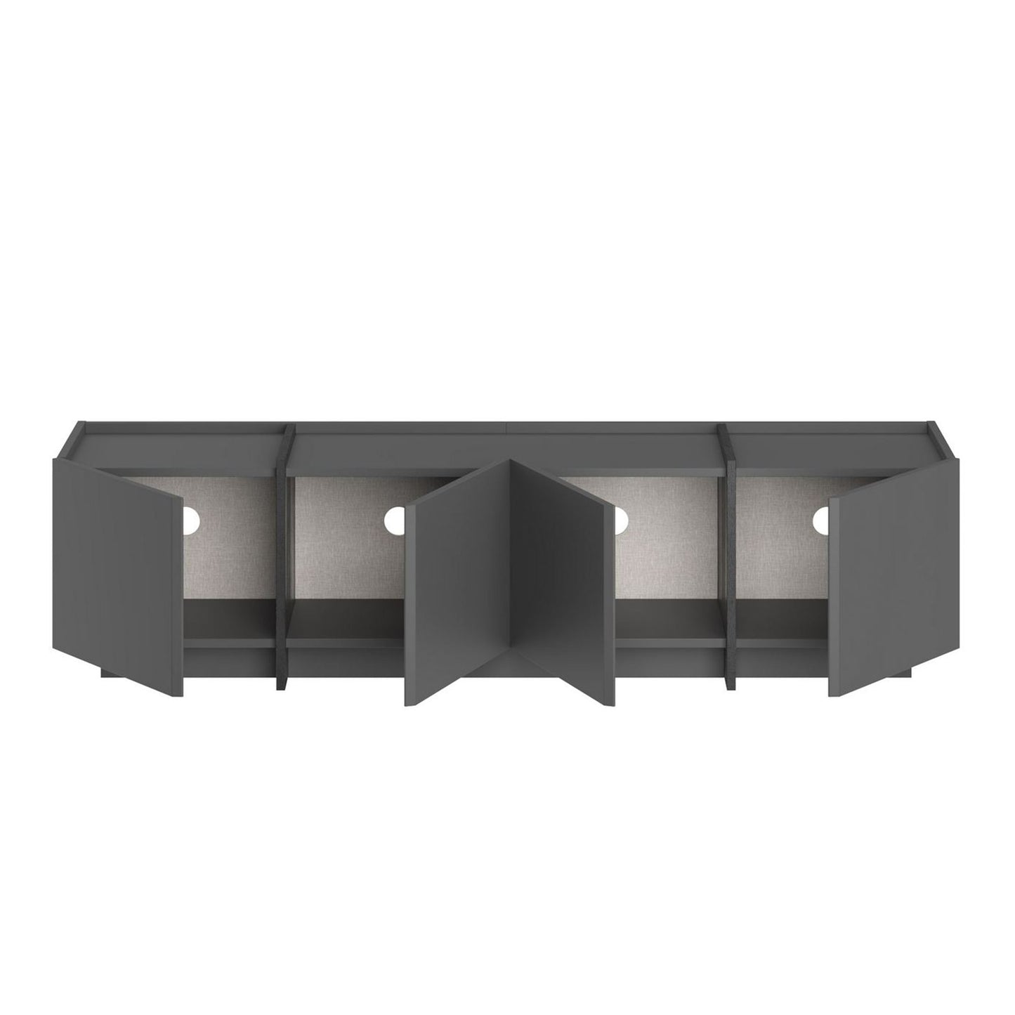 Lowen Tv-bänk - Anthracite, Black