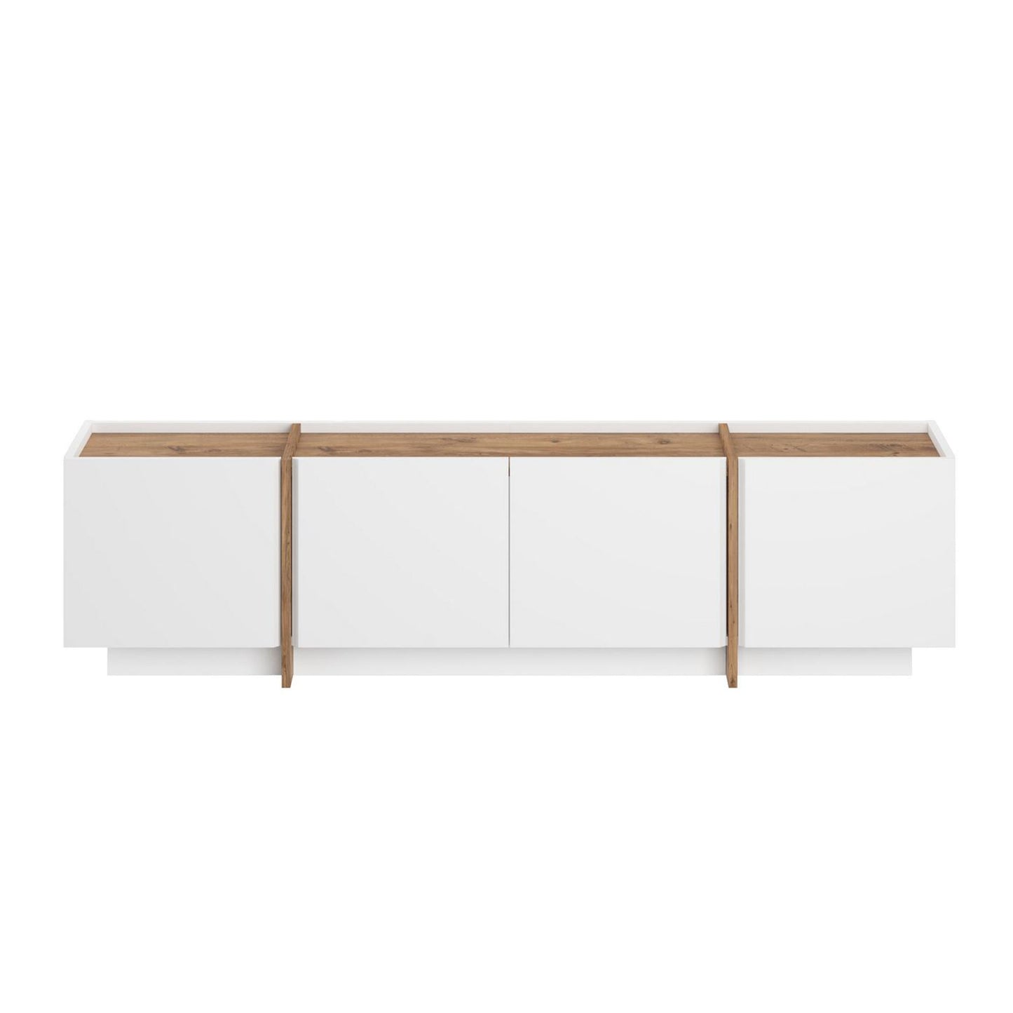 Lowen Tv-bänk - White, Atlantic Pine
