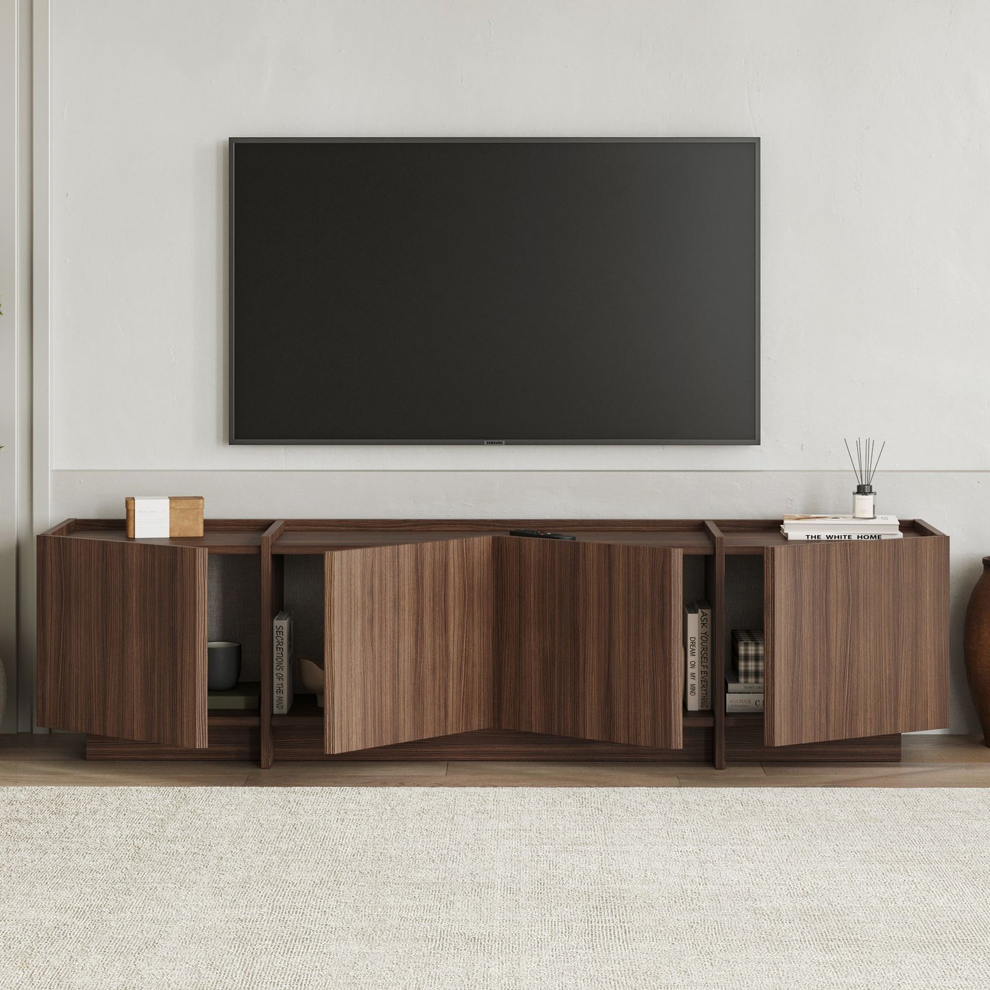 Lowen Tv-bänk - Milano Walnut