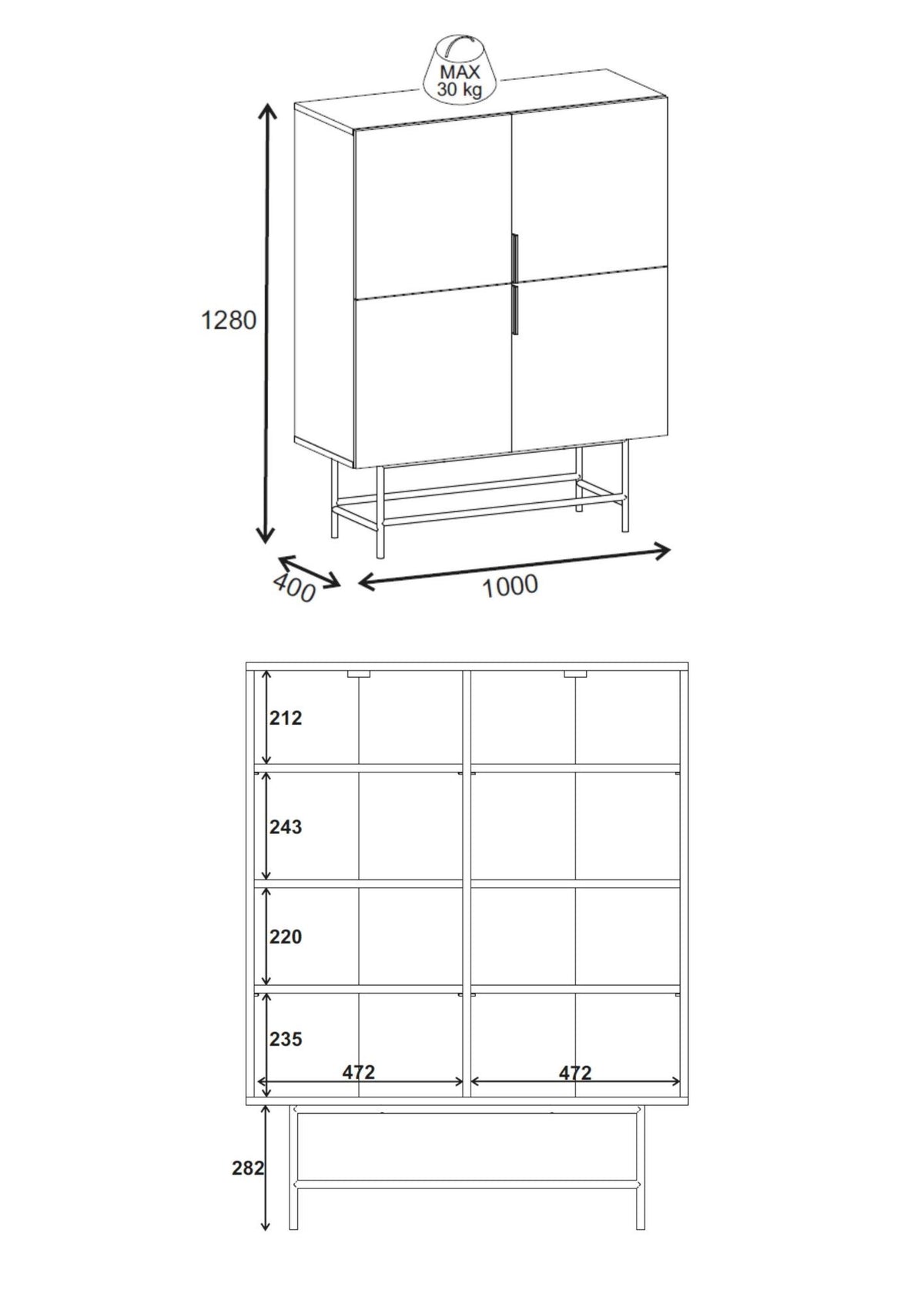 Eldia Sideboard