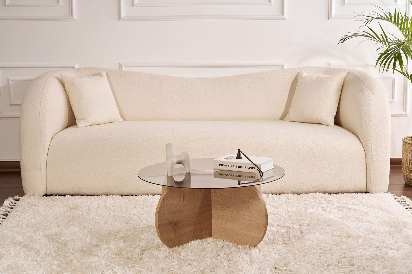Aeris Soffbord 75 cm - Sapphire Oak, Fume