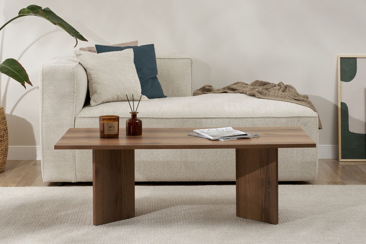 Sabin Soffbord 119x60 cm - VNT Walnut
