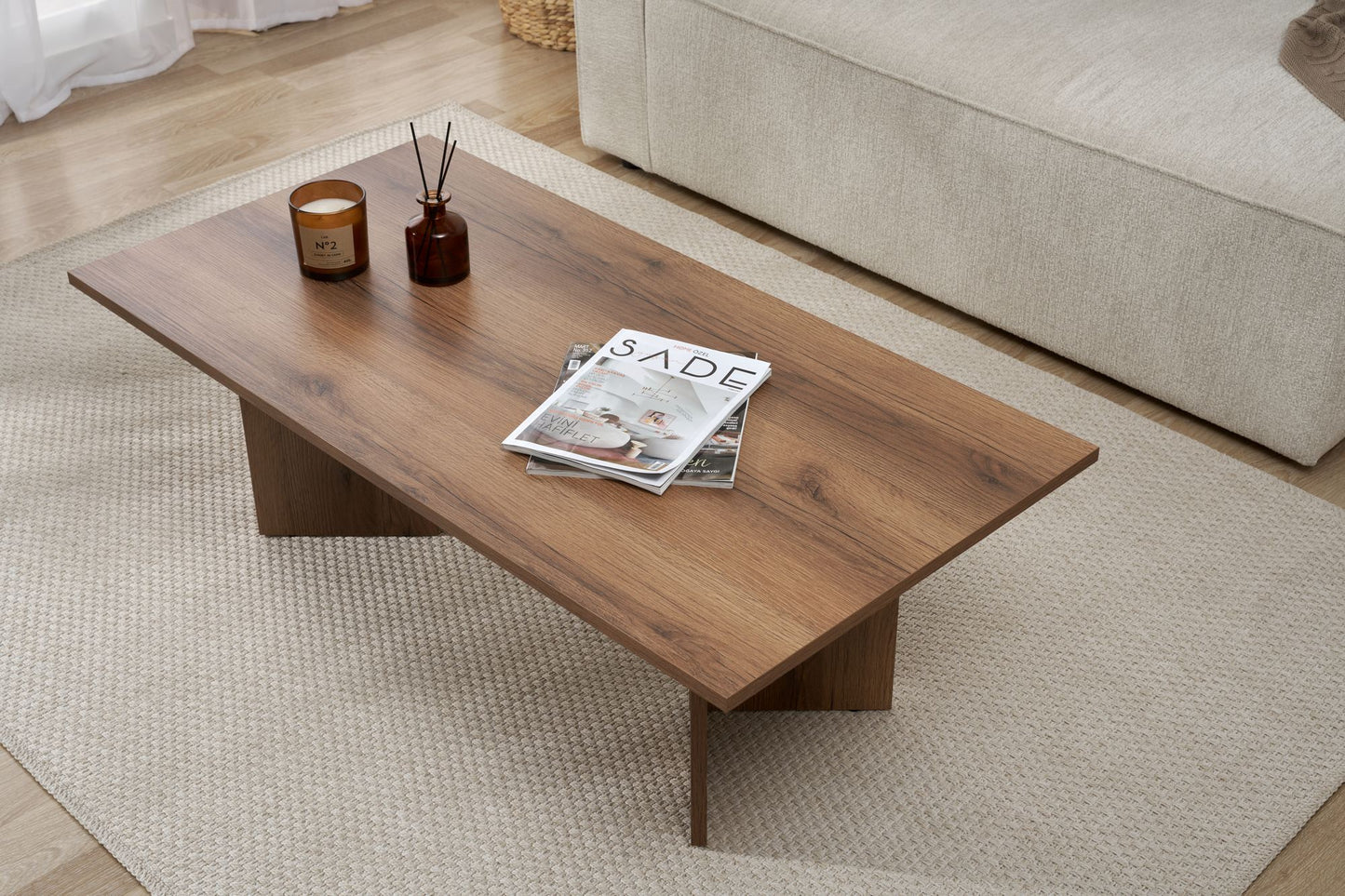 Sabin Soffbord 119x60 cm - VNT Walnut