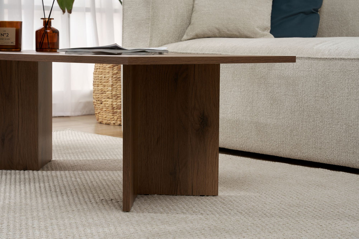 Sabin Soffbord 119x60 cm - VNT Walnut