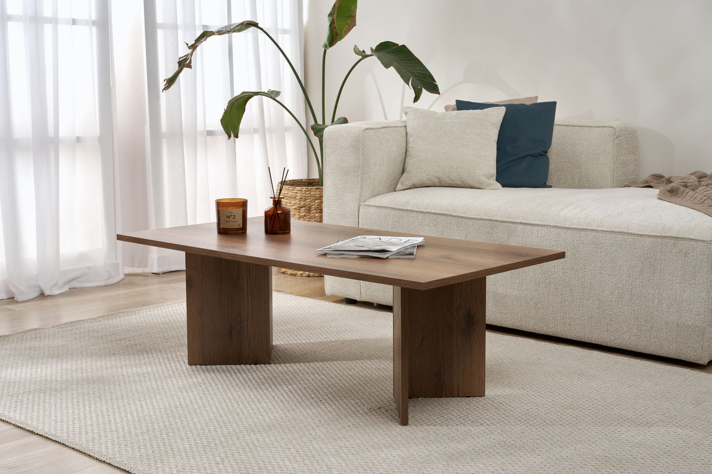 Sabin Soffbord 119x60 cm - VNT Walnut