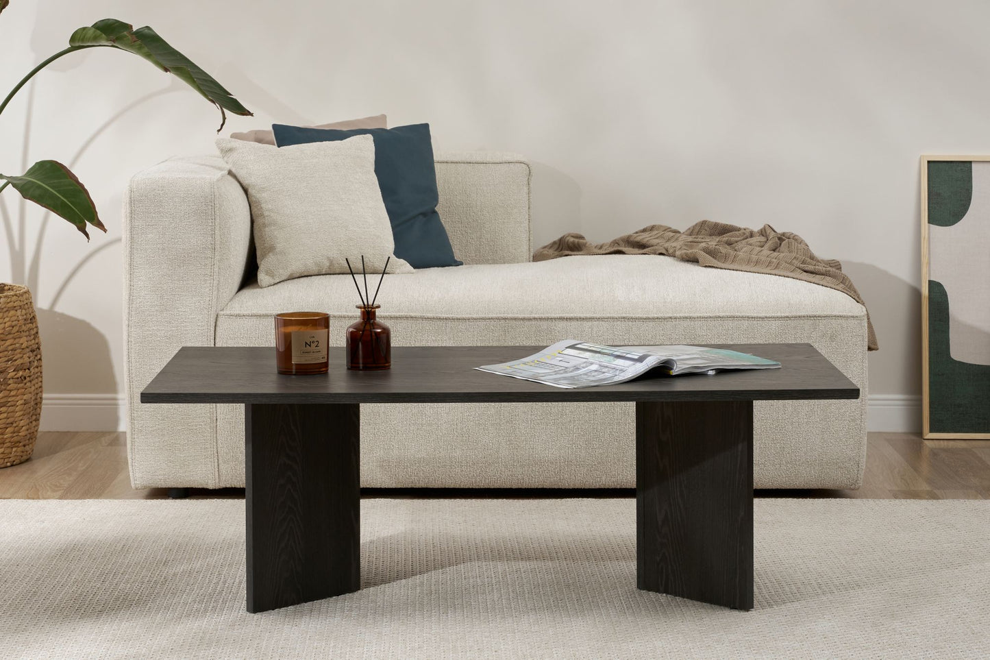Sabin Soffbord 119x60 cm - Lumiere Black