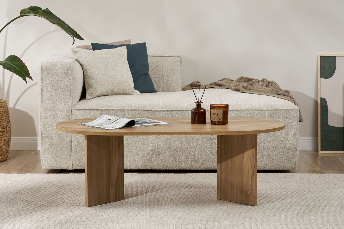 Sable Soffbord 119x60 cm - VNT Oak