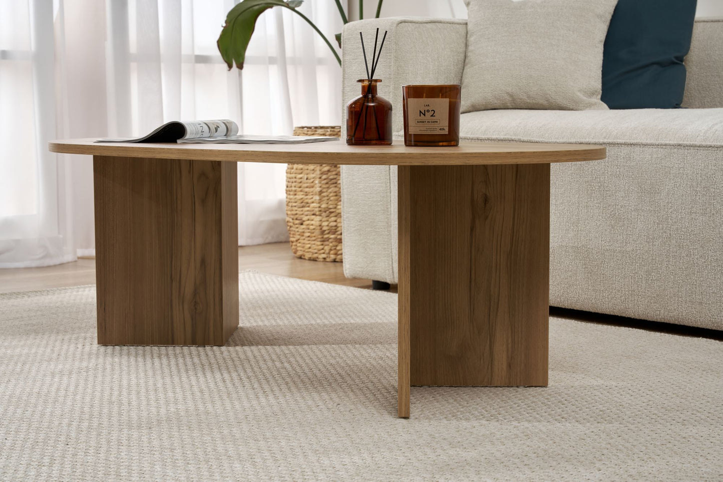Sable Soffbord 119x60 cm - VNT Oak