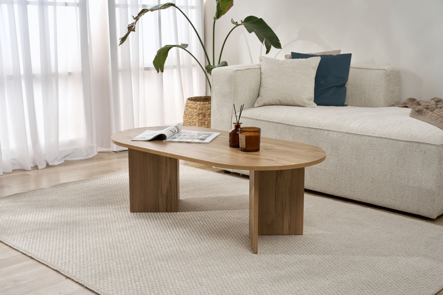 Sable Soffbord 119x60 cm - VNT Oak