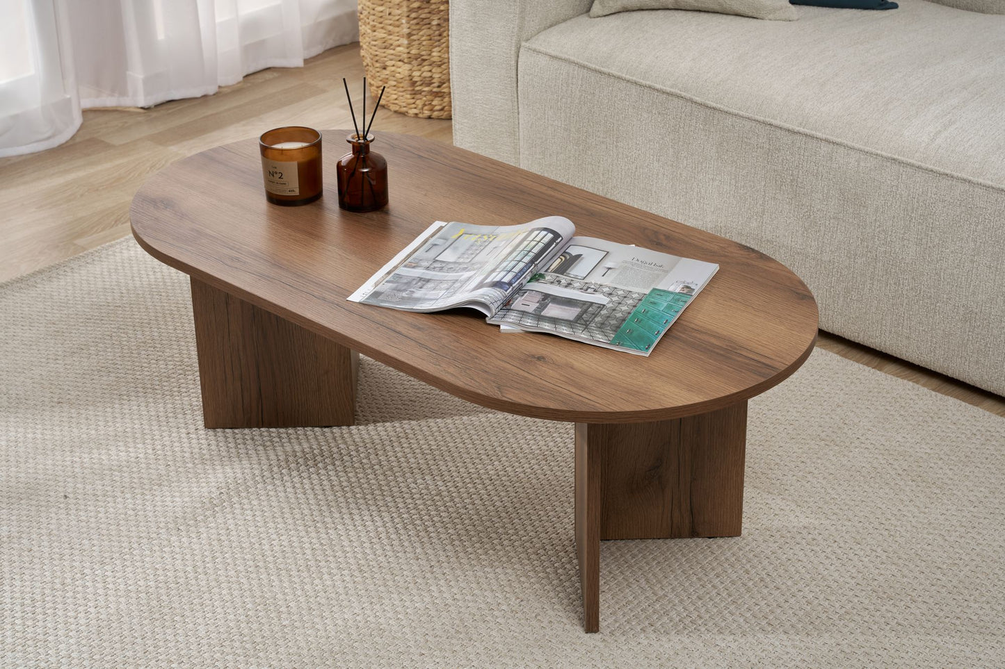 Sable Soffbord 119x60 cm - VNT Walnut