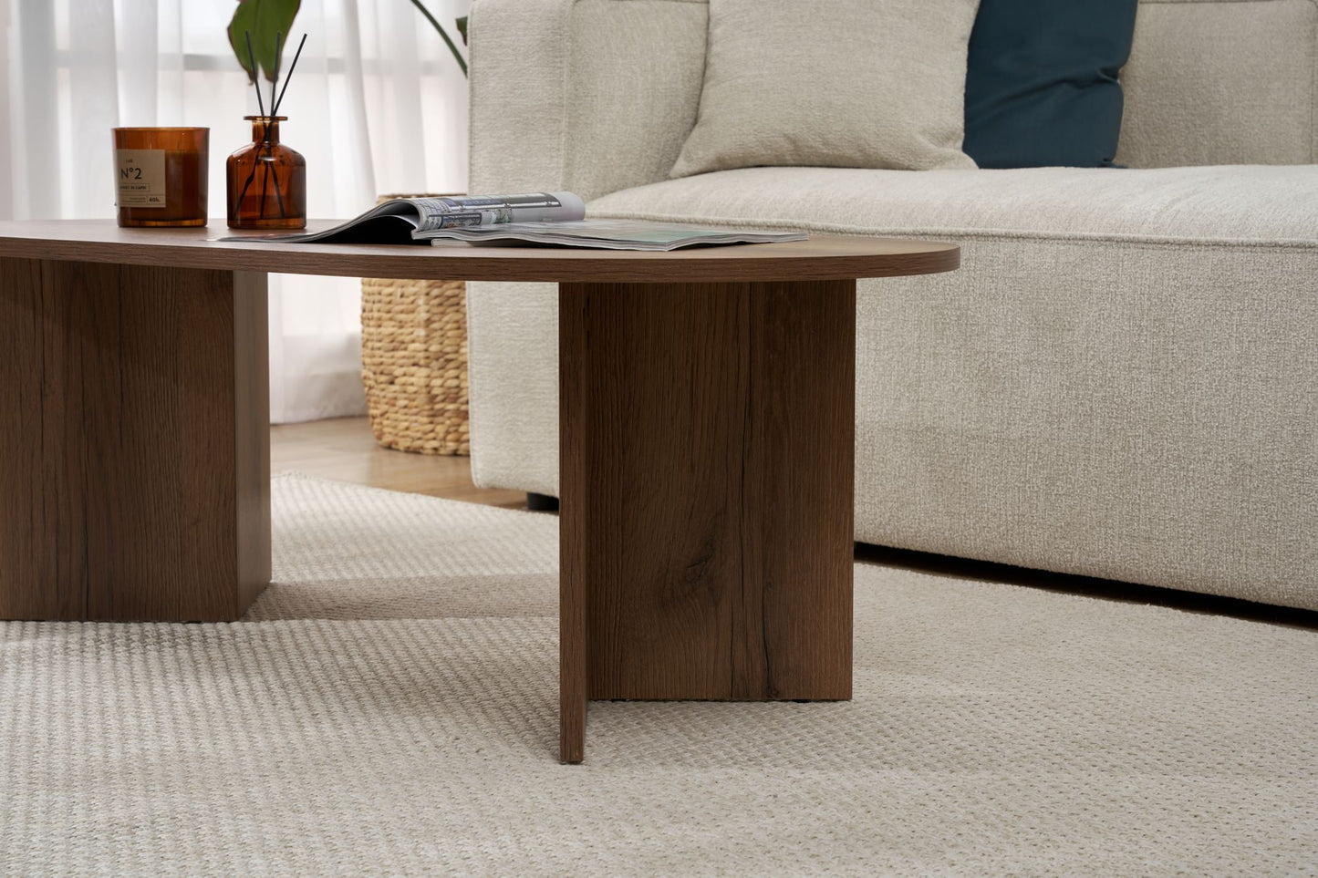 Sable Soffbord 119x60 cm - VNT Walnut