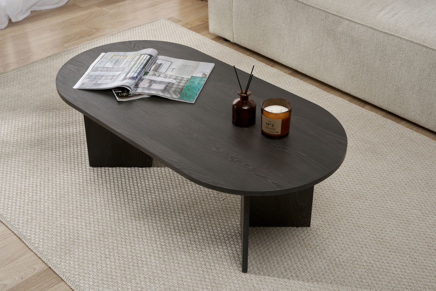 Sable Soffbord 119x60 cm - Lumiere Black