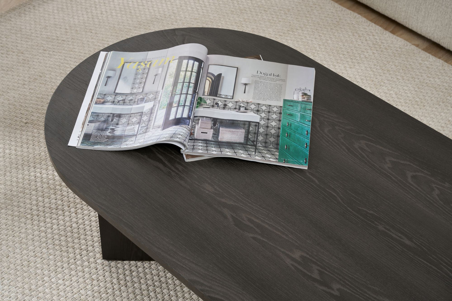 Sable Soffbord 119x60 cm - Lumiere Black
