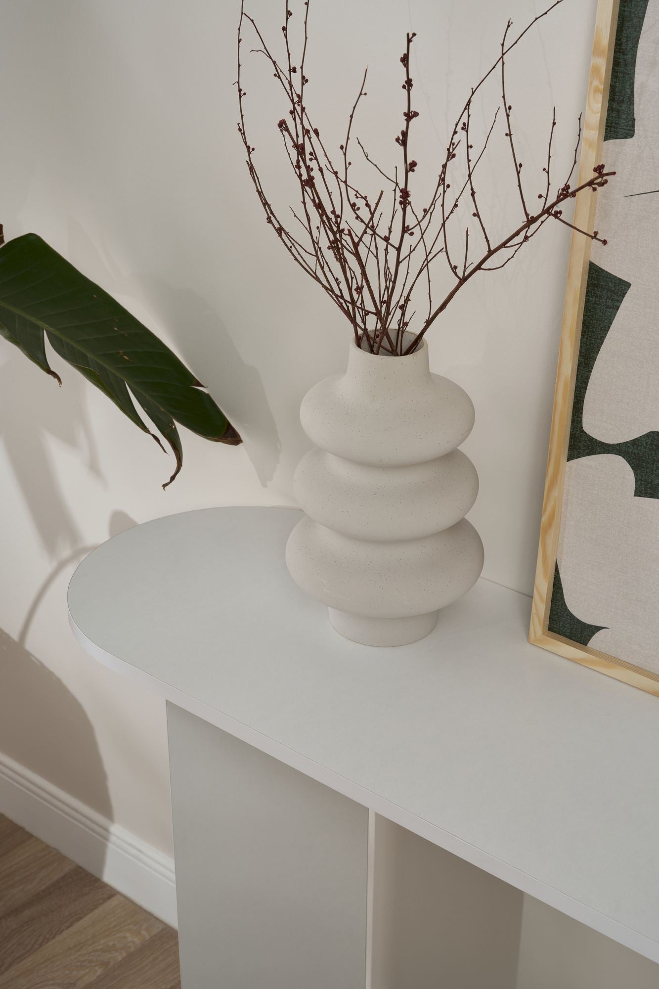 Sira Konsolbord - White