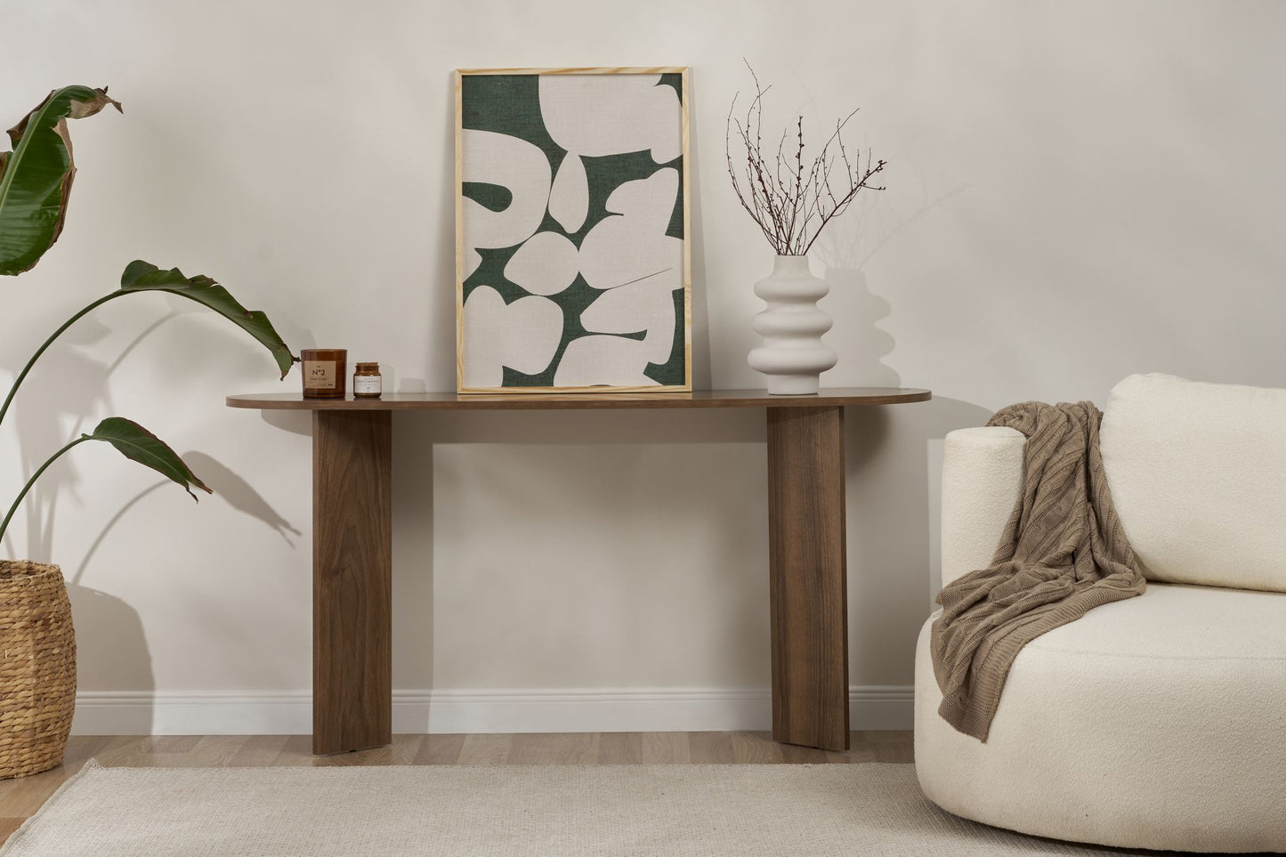 Sira Konsolbord - Venezia Walnut