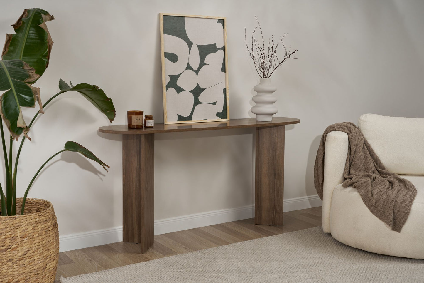 Sira Konsolbord - Venezia Walnut