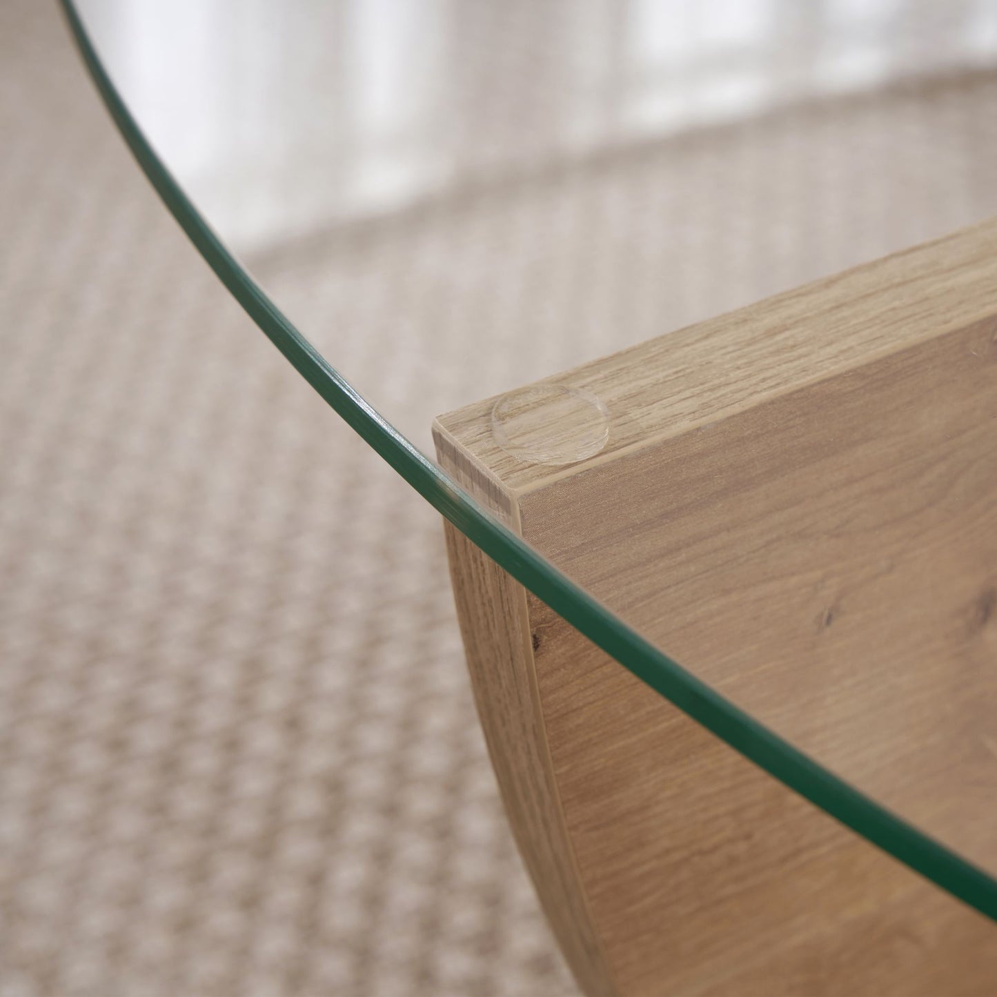 Liya Soffbord 90 cm - Sapphire Oak