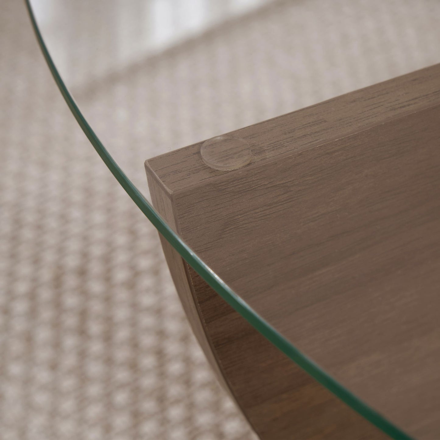 Liya Soffbord 90 cm - Venezia Walnut