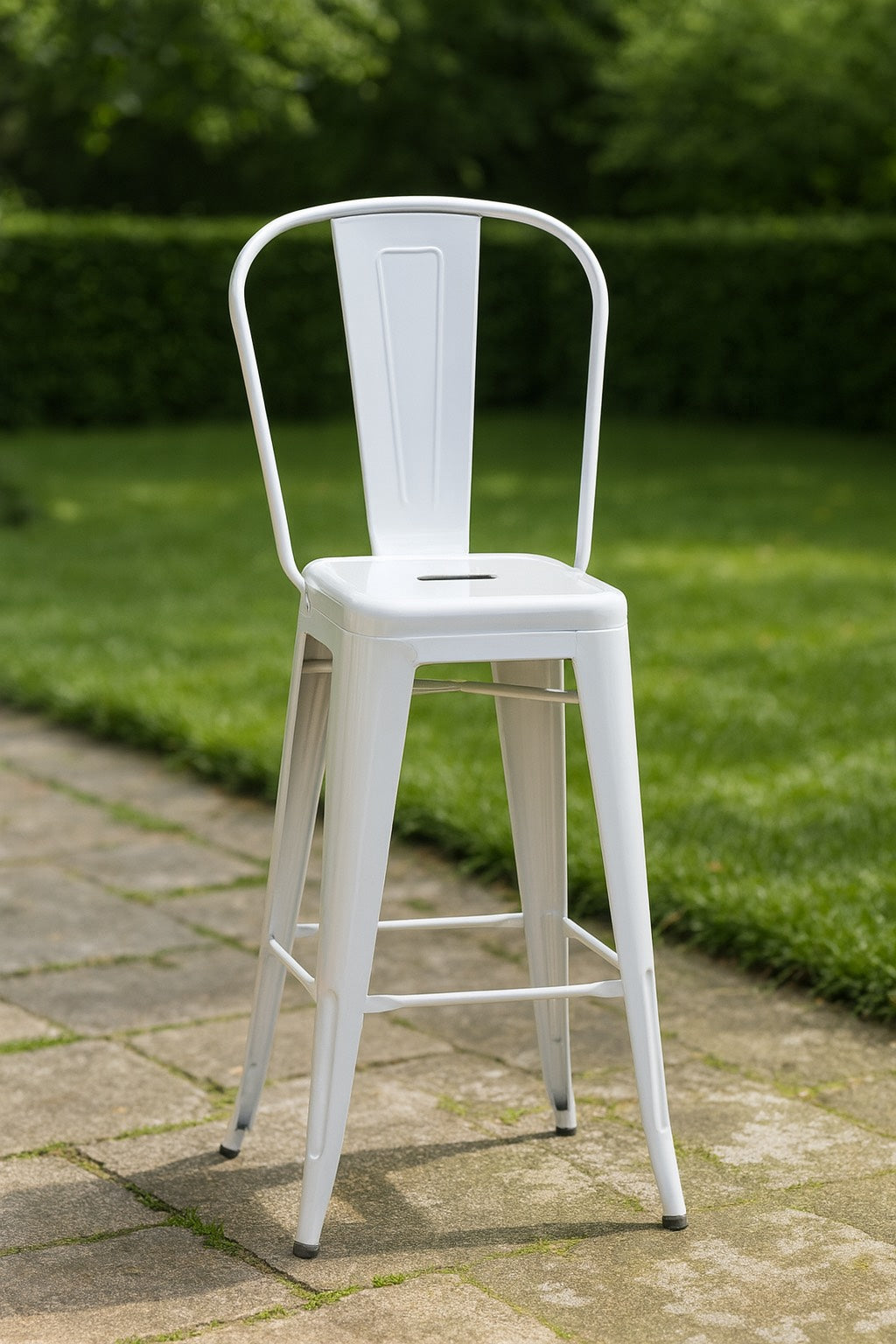 Barstol i Vit