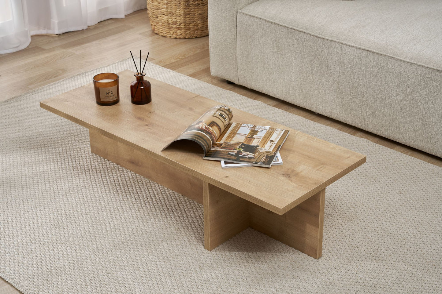 Harbor Soffbord 120x45 cm - Sapphire Oak