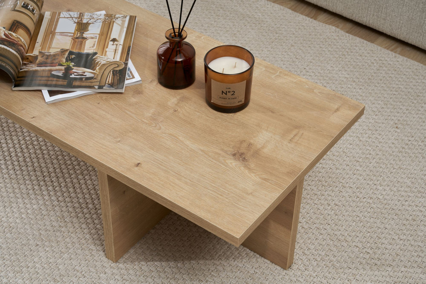 Harbor Soffbord 120x45 cm - Sapphire Oak