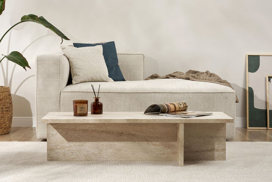 Harbor Soffbord 120x45 cm - Travertine