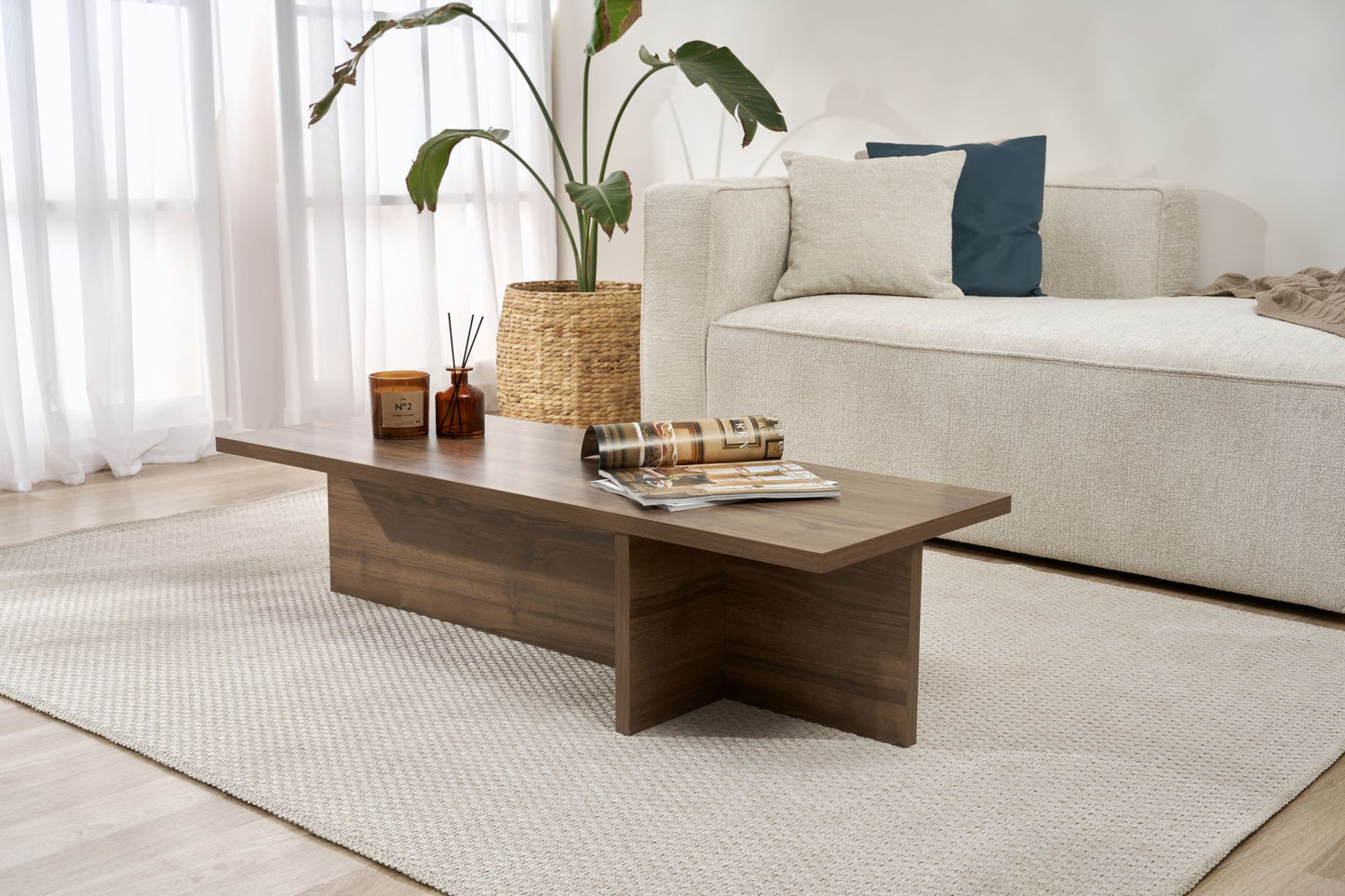 Harbor Soffbord 120x45 cm - Venezia Walnut