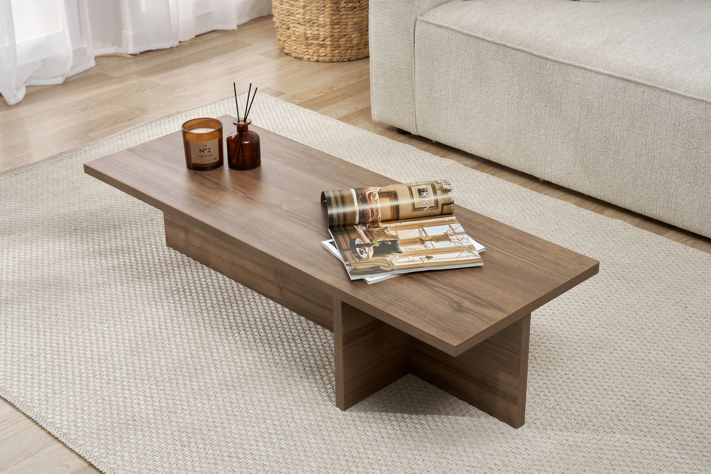 Harbor Soffbord 120x45 cm - Venezia Walnut