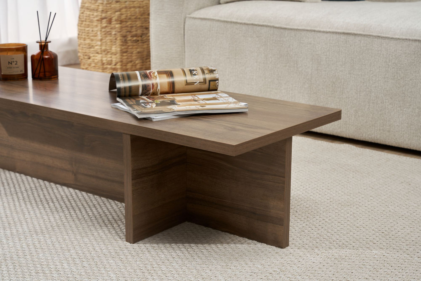 Harbor Soffbord 120x45 cm - Venezia Walnut