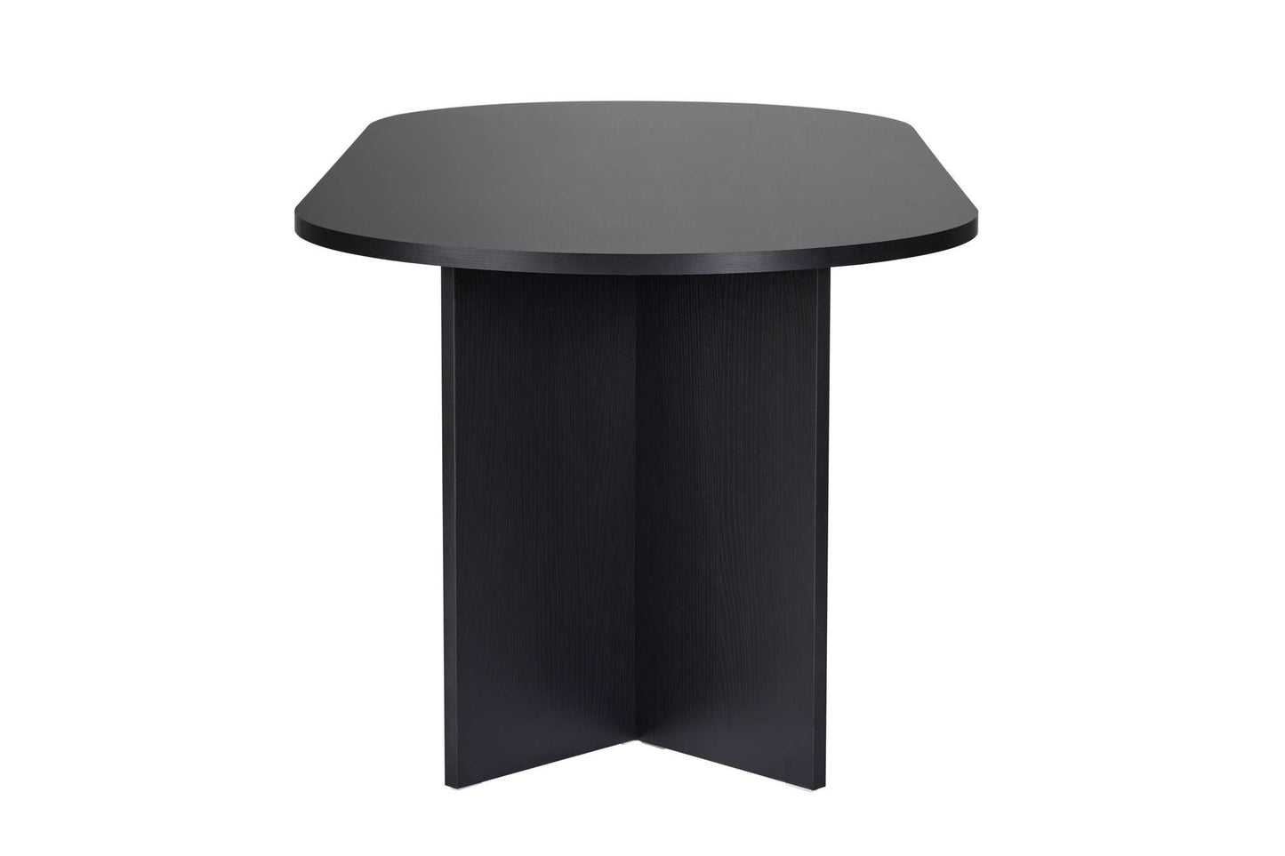 Sabella Ovalt matbord 200 cm - Wood Black